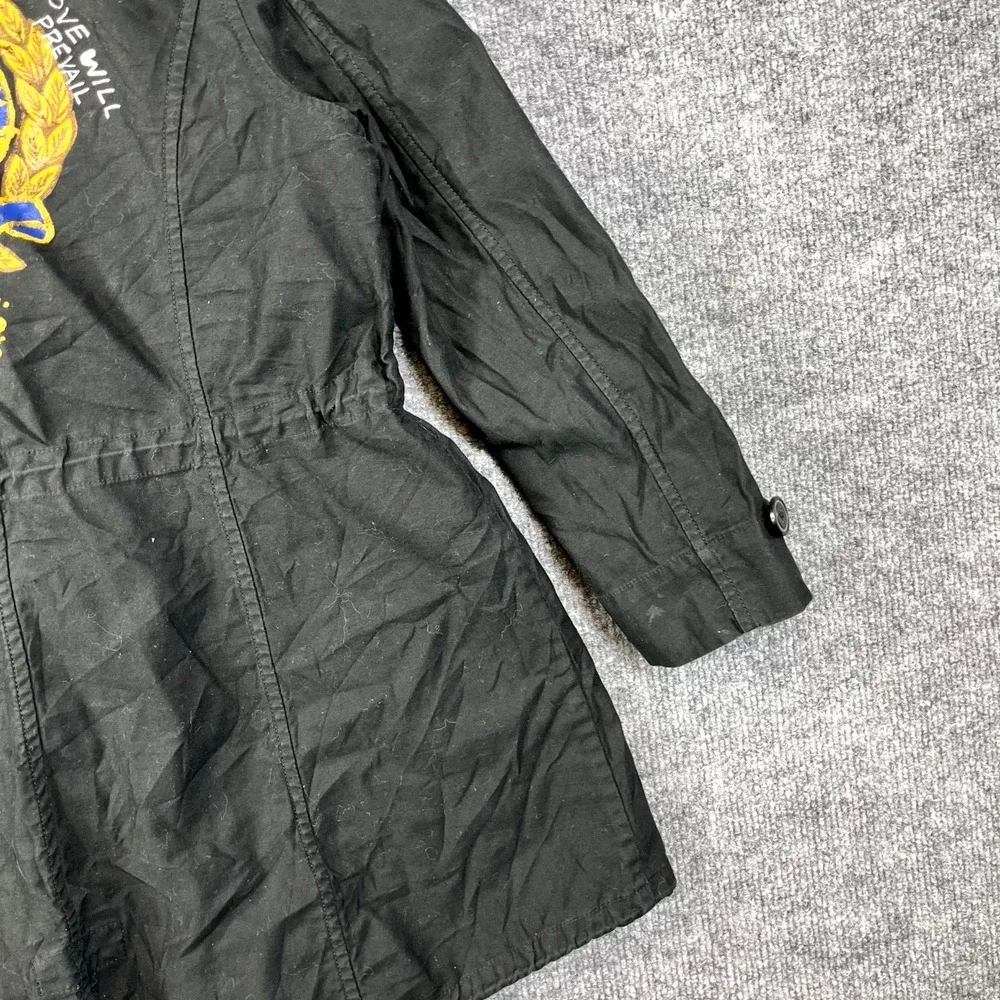 Polo Ralph Lauren 3-In-1‎ Jacket Girls S Black Come Together Love Will Prevail